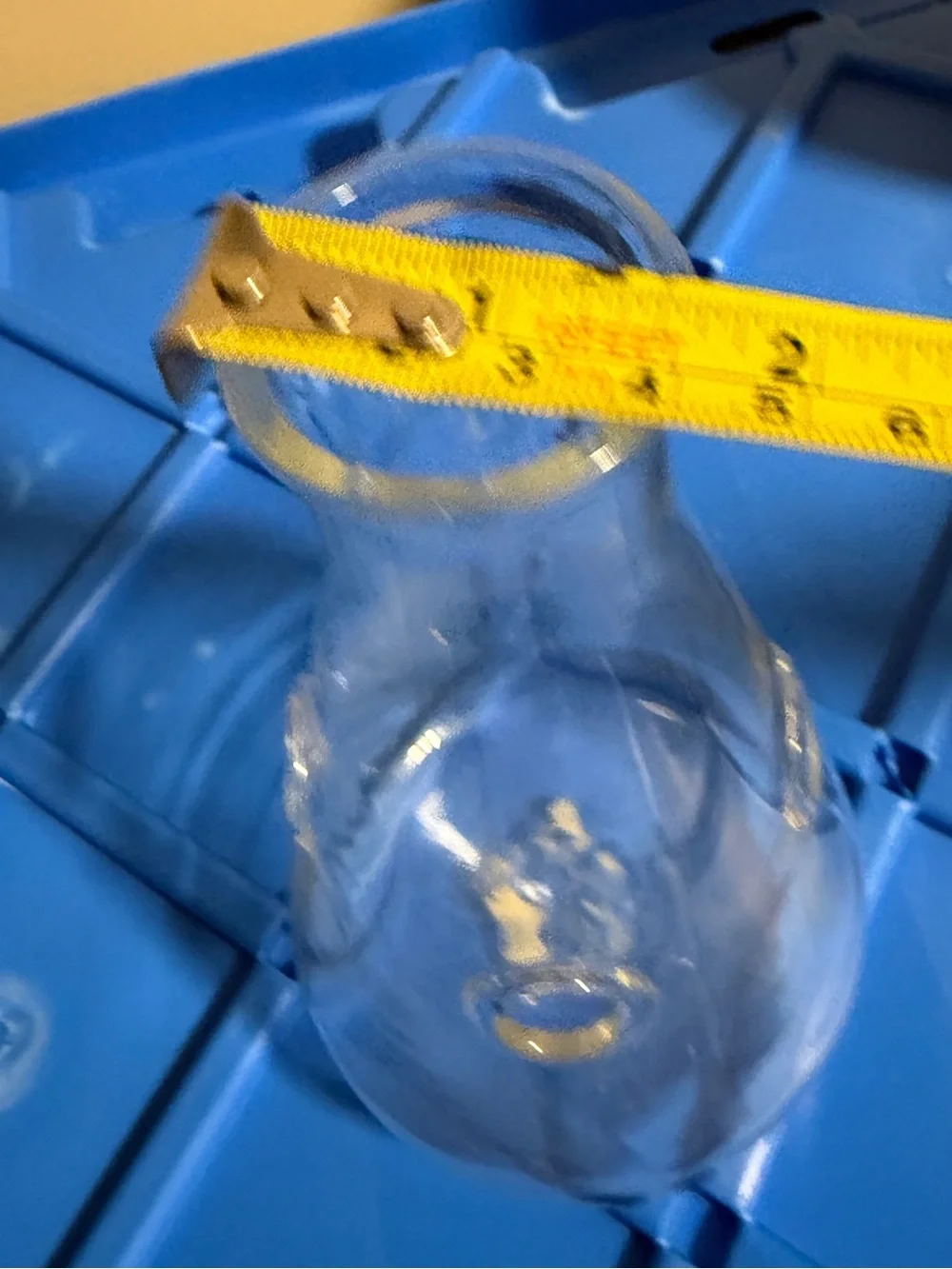 GLASS vase with holes